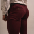 SLIM TROUSERS SOLID COLOUR