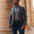 SLIM FIT+ CHECKERED JACKET