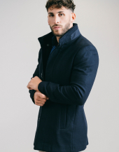 CAPPOTTO DI LANA CON PELLICCIA