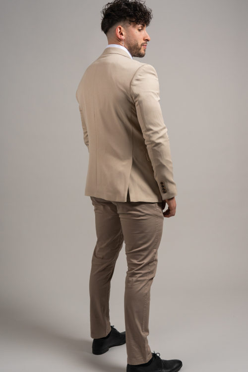 SLIM TROUSERS SOLID COLOUR