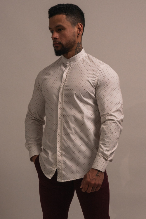 CAMISA DE CUELLO MAO