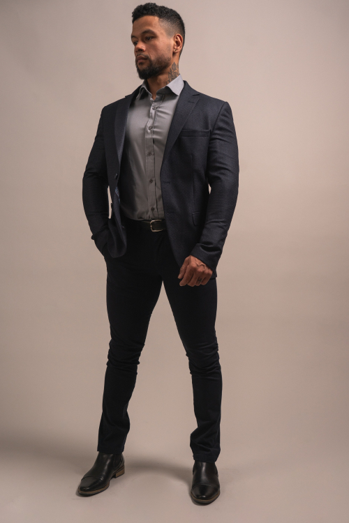 SLIM-FIT SOLID COLOUR SHIRT